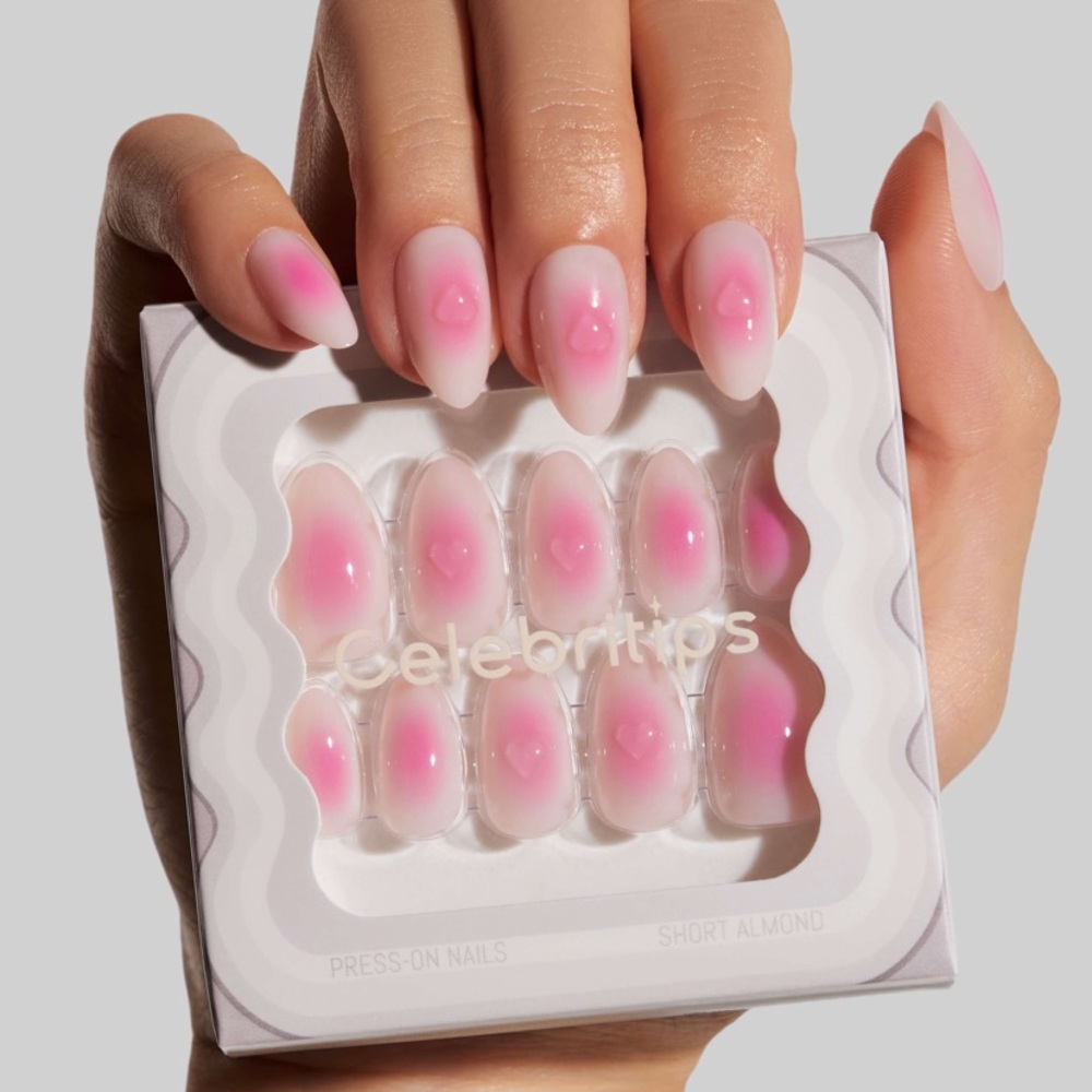 Celebritips Sweet Heart Press-On Nails